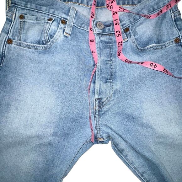 Levi’s Strauss & Co 501 Premium Denim Jeans Button Fly Medium Wash size 26 - Picture 6 of 8